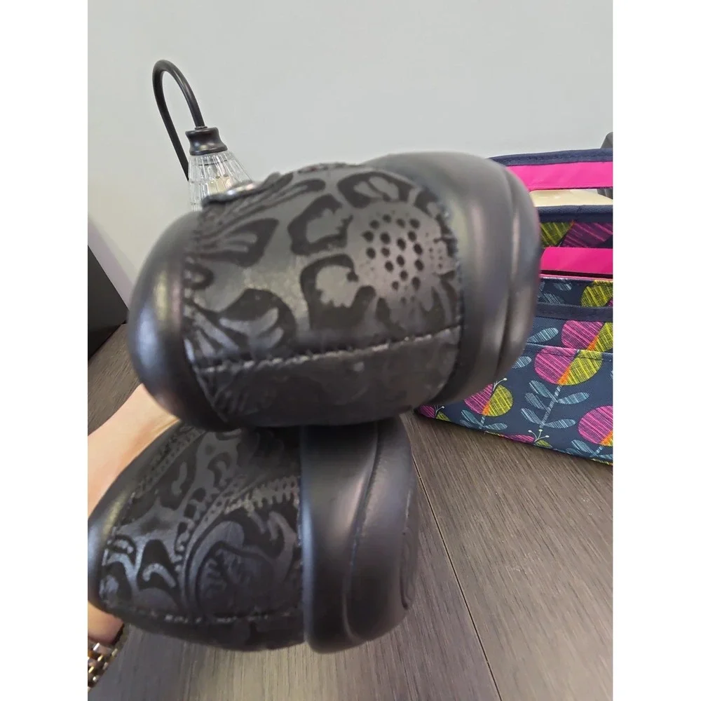 Alegria Women's Keli KEL-431 Size US 11.5 EU42 Black Embossed Paisley Shoe